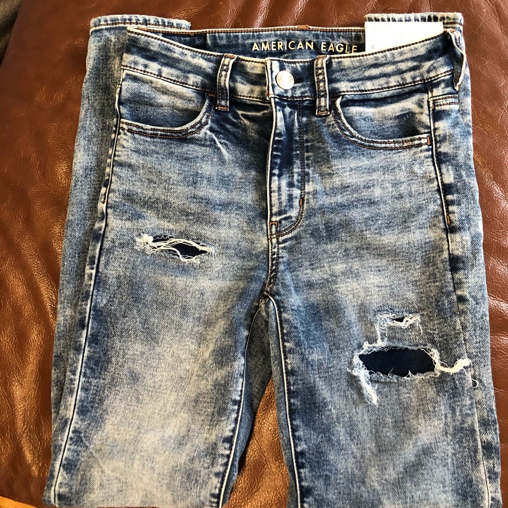 New with tag AE super soft high rise jegging